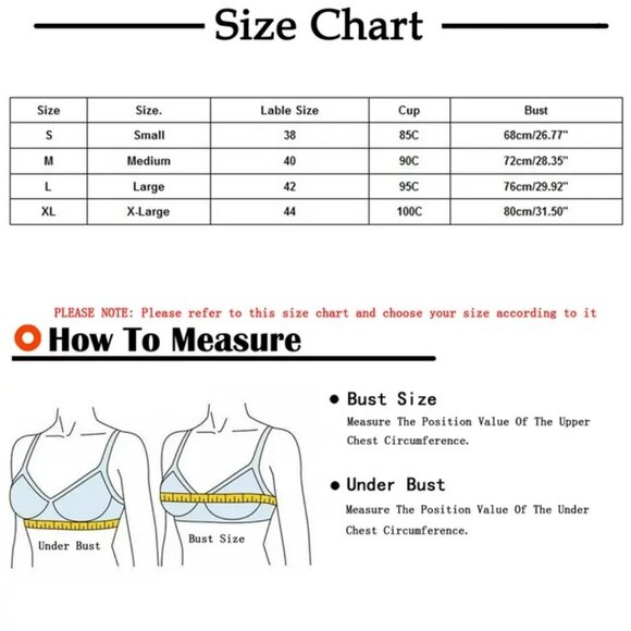 Woman's Solid Color Comfortable Hollow Out Perspective Bra Wireless Beige XXL/44 - Picture 3 of 3